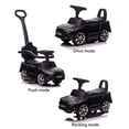 thumbnail image 4 of VOLTZ TOYS Push Car for Kids, Licensed BMW M5 4-in-1 Push Pedal Ride on Car for Baby, Foot to Floor Ride-on Car with Push Bar, Leather Seat, LED Lights, Horn, Foot Rest and Rocking Chair Rails, 4 of 6