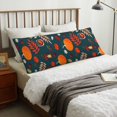 thumbnail image 6 of Naloa Autumn with Pumpkins Super Soft 20x60 Body Pillow Case,Long Side Hidden Zipper（PILLOWS ARE NOT INCLUDED）, 6 of 6