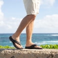 thumbnail image 7 of MeMoride Men's Flip-Flops Cushioned Arch Support Non-Slip Thong Sandals for Beach Pool Indoor Outdoor, 7 of 7