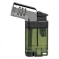 thumbnail image 3 of Palió Pistola Angled Double-Jet Flame Lighter, Green, 3 of 3