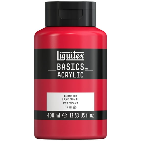 Liquitex BASICS, 400ml, Primary Red