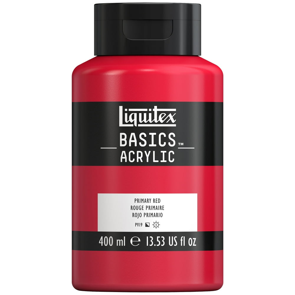 Liquitex BASICS, 400ml, Primary Red