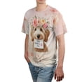 thumbnail image 4 of Happy Mother's Day Goldendoodle with Flower Crown and Greeting Card All Over Print 3D Shirt Unisex Merch Doodle Dog Lover Gifts Idea - 13004, 4 of 6