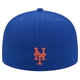 thumbnail image 4 of Men's New Era Royal New York Mets Ransom 59FIFTY Fitted Hat, 4 of 6