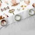 thumbnail image 4 of Homewish Farm Animal Cattle Black Out Curtains,Cute Pig Sheep Curtains Pack of 2 (42x63 Each),Rustic Farmhouse Cabin Bedroom Curtains For Boy Girl,Microfiber Bedroom Decor, 4 of 6