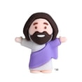 thumbnail image 2 of Apmemiss Clearance 20 Pack Mini Jesus Figurines Bulk Little Jesus Toys Tiny Jesus Figures Christ Savior Jesus Doll Gifts Religious Party Favors for Church Hide Christmas Sunday School Baptism Gift, 2 of 6