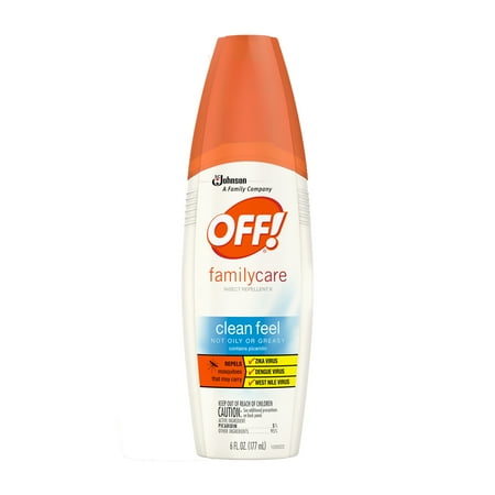 OFF! FamilyCare Insect Repellent II, Clean Feel, 6 Ounces, 1 count