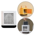 thumbnail image 1 of Aire acondicionado portátil Enfriador de aire Mini ventilador de aire acondicionado Enfriador de escritorio de 3 velocidades Enfriador de aire Estilo de batería blanca Soledad Aire acondicionado, 1 of 6