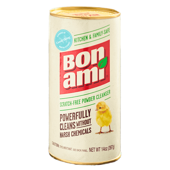 Faultless Bon Ami Scratch-Free Powder Cleanser -- 14 oz Pack of 3