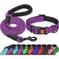 thumbnail image 1 of Collar reflectante para perros acolchado con neopreno suave y transpirable. Collares ajustables de nailon para perros pequeños, medianos y grandes. 36*53, 1 of 5