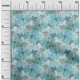 thumbnail image 2 of oneOone Cotton Flex Light Blue Fabric Abstract Line Drawing Floral Diy Clothing Quilting Fabric Print Fabric By Yard 40 Inch Wide, 2 of 6