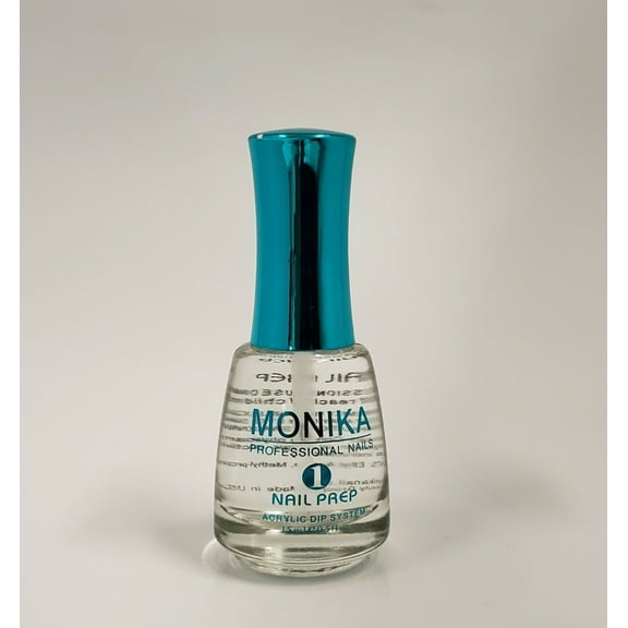 MONIKA Professional Nails - Dipping powder System Essentials Liquid Step 1 - Prep 0.5 Fl.oz