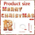 thumbnail image 5 of 162PCS Christmas Party Supplies Merry Christmas Dinnerware Set Serves 20, Merry Christmas Banner Tablecloth Gingerbread Man Plates with Napkins Cups Knives Forks Spoons for Xmas Party Decorations, 5 of 7