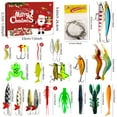 thumbnail image 3 of Olilia 2024 Fishing Advent Calendar for Adult Men & Teen Boys - Exciting 24 Days Countdown with VIB Fishing Lures Set - Ideal Xmas Surprise Gift for Fishing Enthusiasts, 3 of 9