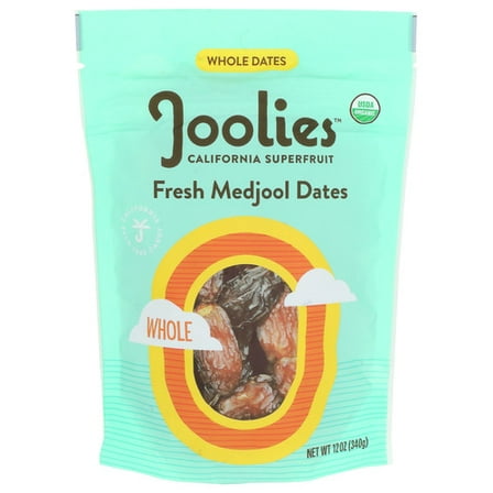 Joolies Whole Medjool Dates 12 oz (Pack of 12)