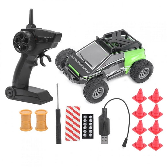 Fyydes 2.4G RC Car Toy,High‑Speed RC Car,S638 1/32 2.4G High‑Speed RC Car Mini Overland 20km/h Drifting Remote Control Vehicle