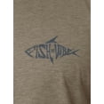 thumbnail image 5 of Fish N Vibe Men's Short Sleeve Fishing Performance Outdoor Graphic T-Shirt, Walnut, 3XL, 5 of 7