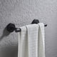 thumbnail image 4 of Toallero De Mano Para Juego De Accesorios De Baño, Barra De Toalla De Acero Inoxidable Sus304, Accesorios De Baño Negro Mate De 9 Pulgadas, Toallero Montado En La Pared., 4 of 5