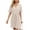 X187-Khaki, variant on Censtreet Women's Nightgown Short Sleeve Nightshirts Comfy Soft Pajama Sleep Dress Collar Home Short Sleepshirts