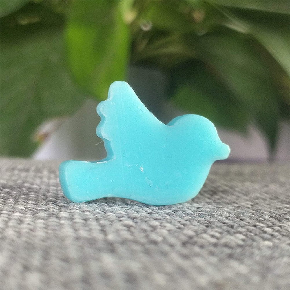 2Pcs Tube Column Silicone Soap Candle Mold Embed Soap Making Supplies Silicone Mold - Little Cat & Bird Shaped