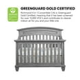 thumbnail image 6 of Oxford Baby Richmond 4In1 Convertible Crib Brushed Gray, 6 of 6