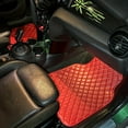 thumbnail image 3 of Red Leather Carpet For Car,Simple Style Universal Size Car Floor Mats For Man/Woman,Heavy Duty,Easy To Clean,Going Through All Seasons, 3 of 6