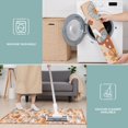 thumbnail image 6 of Brown Mushroom Flower Beige Pattern Kitchen Rugs Sets Of 3,Kitchen Runner Rugs Non Skid Washable,Decorative Kitchen Floor Mats for Kitchen,Sink,Laundry,17"x30"+ 17"x47" + 17"x59", 6 of 6
