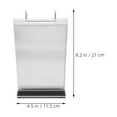 thumbnail image 2 of Soimiss 2Pcs Detachable Transparent Menu Stand for Tabletop Advertising and Menus, 2 of 8