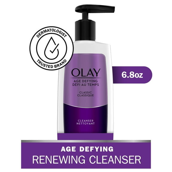 Olay Age Defying Classic Facial Cleanser for All Skin Types, 6.8 fl oz