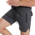 thumbnail image 4 of AOOCHASLIY Shorts Men Men's Quick Dry Athletic Shorts Basketball Active Workout Running Gym Training Shorts Casual Comfortable Beach Shorts, 4 of 7