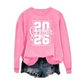 thumbnail image 4 of Uootdi Senior Class of 2026 Graduation Sweatshirt for Women Oversized Crewneck Long Sleeve Shirt Pullover Teen Clothes Gift Loo se Pullover Tops, 4 of 5