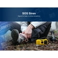 thumbnail image 6 of Emerson ER-7050 Emergency AM/FM Radio with Weather Band and Power Bank, Yellow, 6 of 12