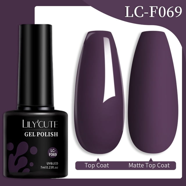 7ml Gel De Uñas Gótico Ámbar Caramelo Transparente Esmalte Soak Off Nail Art UV Barniz