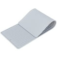 thumbnail image 4 of Silicone Pad, Draining Rack Mat, Foldable Heat-Resistant 2 Holes Dishwasher Safe Soft Texture For Kitchen Quick Cleaning 4 Hole Drain Rack Mat, 4 of 8