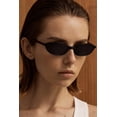 thumbnail image 2 of Gafas de sol GUVIVI Retro Ovaladas Cat Eye 90s para mujer UV400, 2 of 9