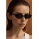 thumbnail image 2 of Gafas de sol GUVIVI Retro Ovaladas Cat Eye 90s para mujer UV400, 2 of 9