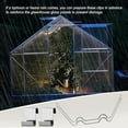 thumbnail image 4 of 100Pcs Greenhouse Glazing Clips Include 50Pcs W Type Stainless Steel Greenhouse Clamps and 50Pcs Z Type Greenhouse Glass Clips, 4 of 4