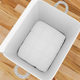 thumbnail image 4 of 2X Bolsa de almacenamiento con cremalleras no tejidas Cesta de almacenamiento de colchas para mudanzas Bolsa de almacenamiento de ropa de viaje de gran capacidad, 4 of 6