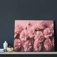 thumbnail image 3 of Gukieu Delicate Pink Carnations Print Canvas Decorative Hanging Painting, Waterproof Art Wall Decoration with Frame, Suitable for Living Room, Bedroom, 3 of 6