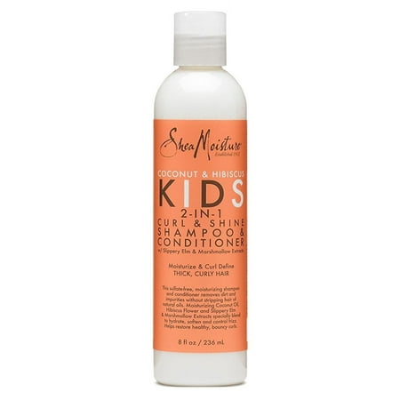 Shea Moisture Kids Shampoo 2-In-1 Coconut & Hibiscus 8oz