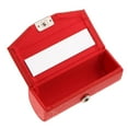 thumbnail image 1 of Soporte de caja de almacenamiento de joyería con estuche de lápiz labial de espejo Cuero de PU sólido suave rojo jinwen estuche de lápiz labial, 1 of 5