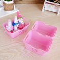 thumbnail image 3 of Sanrio Hello Kitty Storage Box Anime Y2K Girls Storage Basket Cartoon Kawaii Portable Rectangular Desktop Miscellaneous Basket, 3 of 7