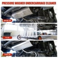 thumbnail image 5 of TERRALYX Undercarriage Pressure Washer Attachment, 22" Dual-Function Water Broom for Pressure Washer Undercarriage Cleaner with 7 Nozzles 3 Pieces Extension Wand, 4000 PSI, Orange, 5 of 8