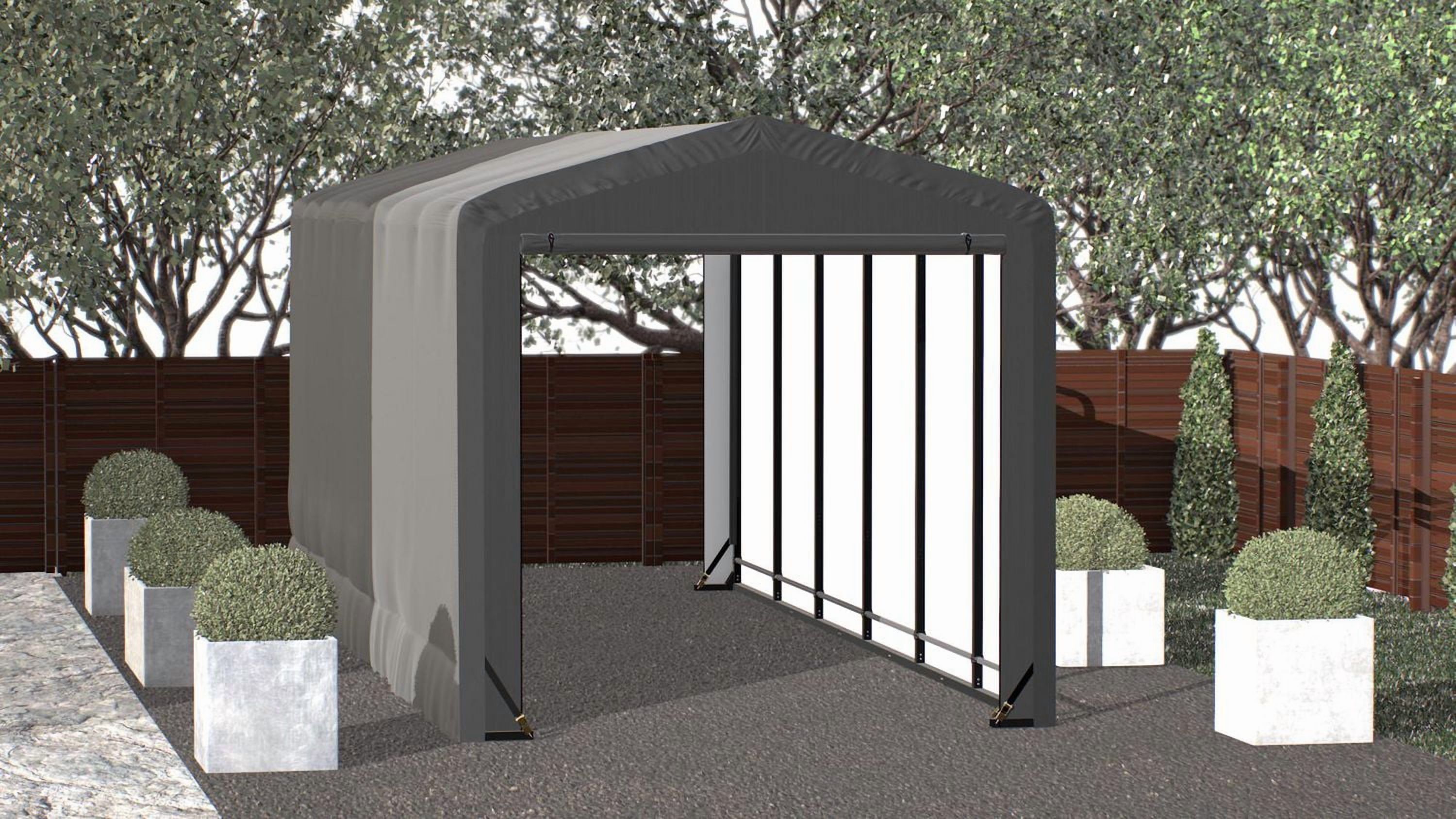 Garage ShelterTube classé vent/neige 10x27x10  Grs