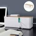 thumbnail image 4 of Tiras de alimentación BLESIY Ocultador de cables blanco, 4 of 7
