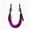 purple, variant on Gray Lumbar Traction Belt for Pull Up Bar, Adjustable Hanging Back Stretcher with Padded Waist Support, Back Pain Relief & Spine Decompression for Home Gym