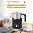 thumbnail image 1 of Foam Detachable Milk Frother 23.67oz/700ml Electric Milk Frother and Steamer with Touch Control 600W 5 in 1 Hot/Cold Foam Maker for Latte Cappuccinos Hot Chocolate Milk, 1 of 7