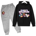 thumbnail image 3 of Sudadera con capucha de Gabby Cats para niños, ropa para casa de muñecas Gabby para niñas pequeñas, sudaderas con capucha y pantalones, conjuntos de 2 piezas, bonito disfraz para niños, chándales para, 3 of 5