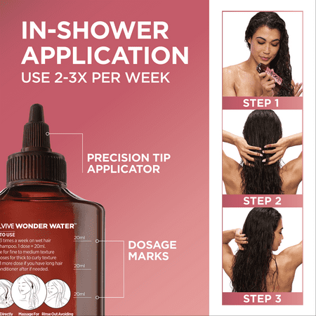 L'Oreal Paris Elvive Wonder Water Hair Transforming Lamellar Rinse Out, 6.8 fl oz