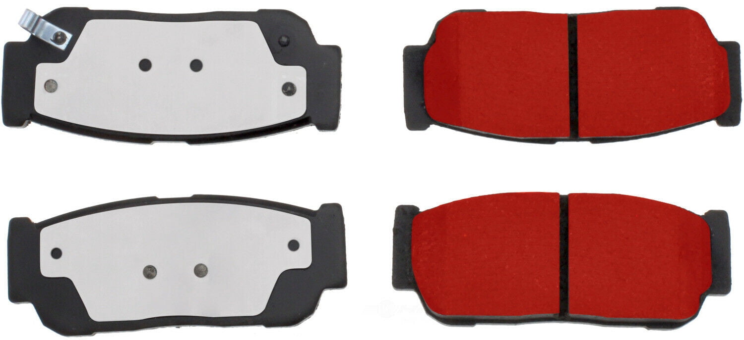 Centric Parts 500.09541 PQ PRO Disc Brake Pads with Hardware, multi-layer mechanically-attached